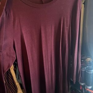 Burgundy dress by torrid